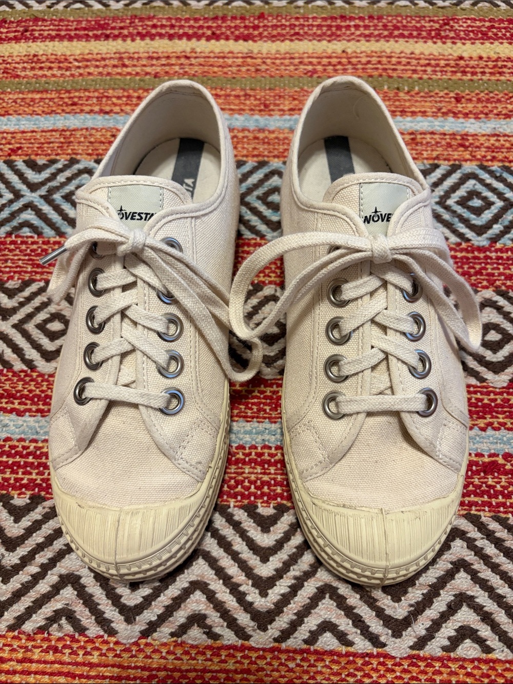 Beige Novesta Star Master Plimsolls EU 37, US 7